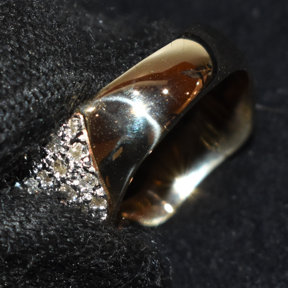 楽天市場】K18 ダイヤパンサーリング YG イエローゴールド