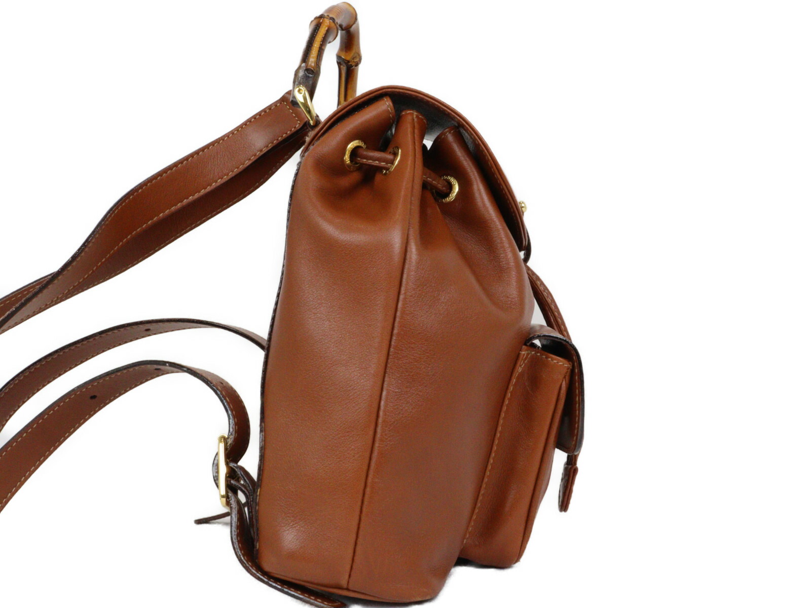 楽天市場】【布袋あり】GUCCI グッチ バンブー ミニリュックサック