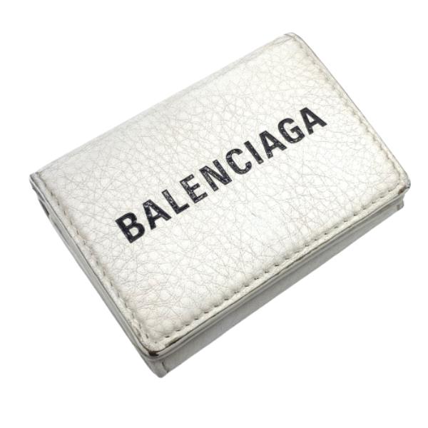 楽天市場】BALENCIAGA ﾊﾞﾚﾝｼｱｶﾞ ｴﾌﾞﾘﾃﾞｲ ﾐﾆｳｫﾚｯﾄ ｺﾝﾊﾟｸﾄ 白 ﾎﾜｲﾄ 財布
