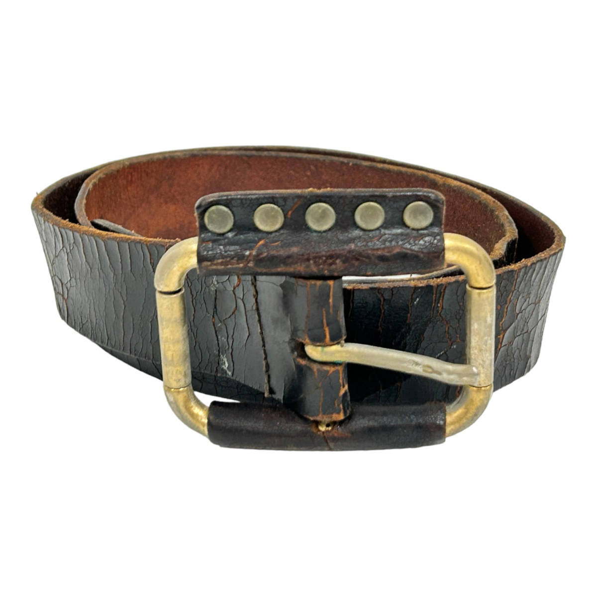 楽天市場】【中古】｜D&G ドルチェ＆ガッバーナ スタッズレザーベルト