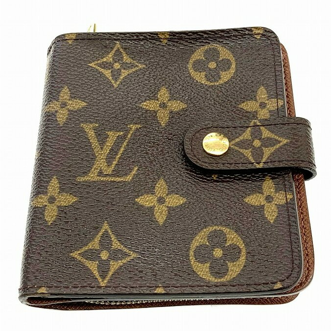 楽天市場】O 【LOUIS VUITTON】コンパクトジップ M61667 二つ折り財布
