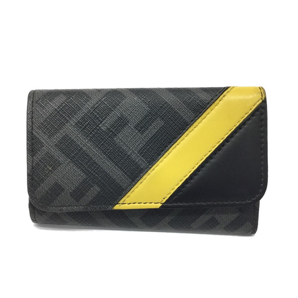 楽天市場】FENDI【フェンディ】ダイアゴナル 6連キーケース 7AP011