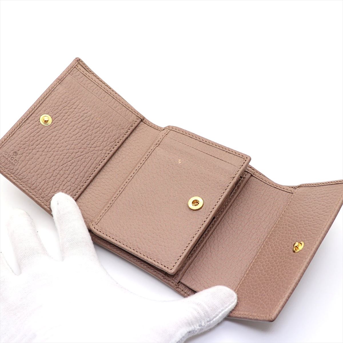 楽天市場】【動画有】グッチ GUCCI GGマーモント コンパクトウォレット