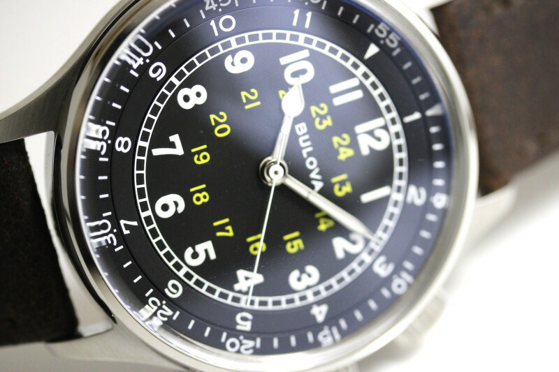 楽天市場】BULOVA ブローバ Military ミリタリー A-15自動巻き腕時計