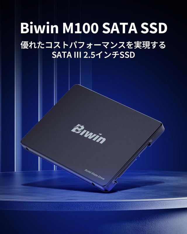 楽天市場】Biwin M100 SSD 2.5インチ SATA III 高速550MB/s 内蔵SSD 高