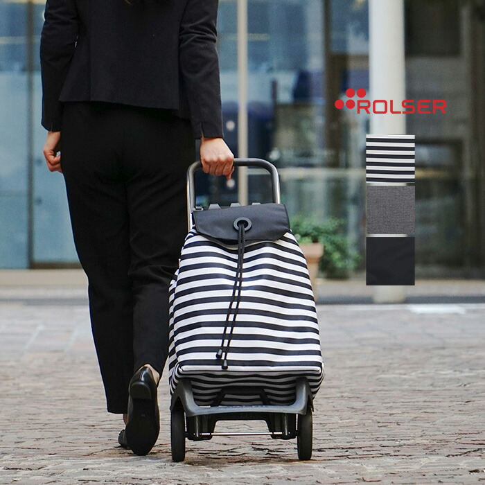 楽天市場】ROLSER ロルサー ショッピングカート おしゃれ 2輪