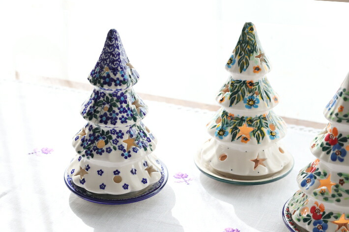 楽天市場】クリスマスツリー(M0911-B20B)【ポーリッシュポタリー