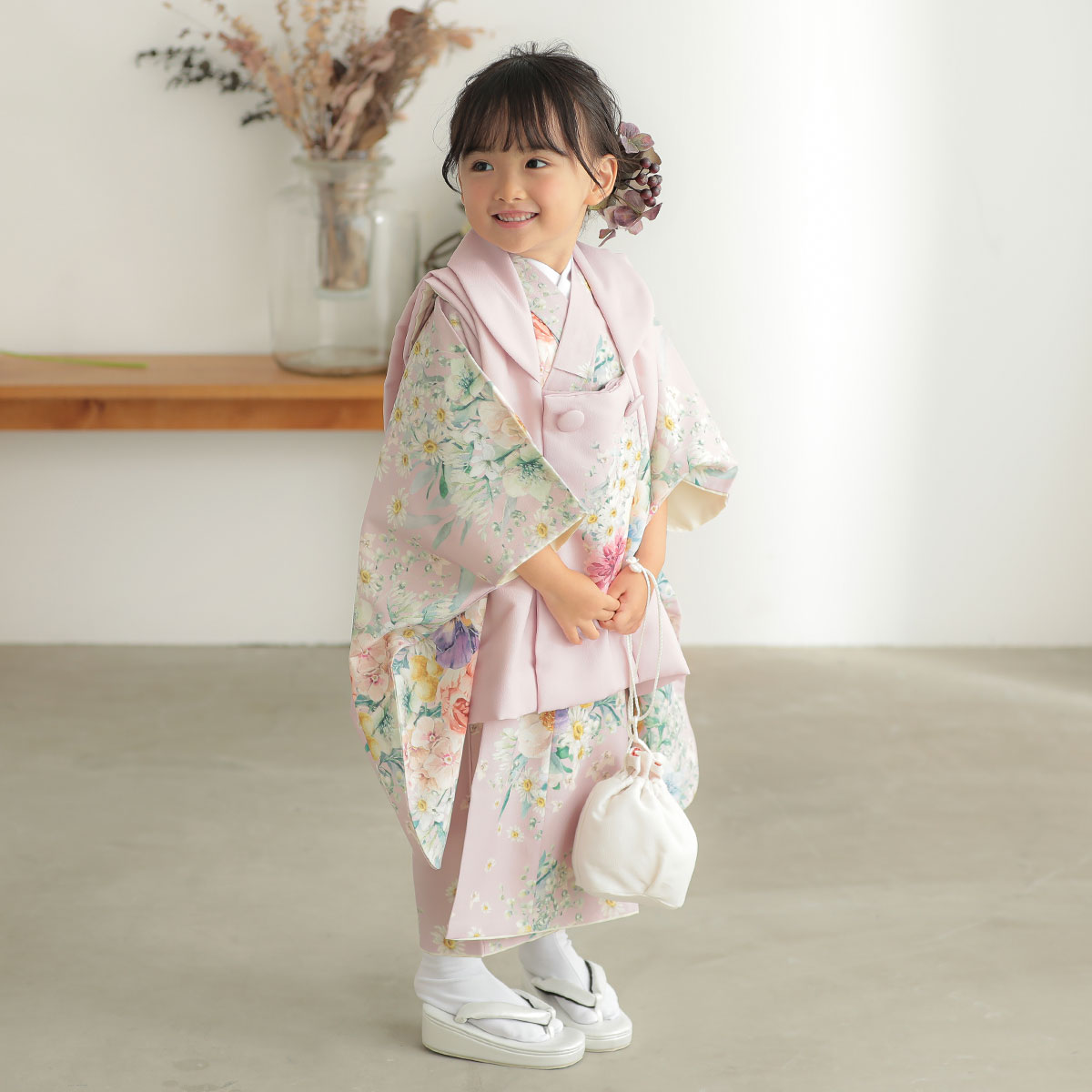 楽天市場】【レンタル】[七五三 着物 3歳 女の子] 三歳 「K206 ICHIHA