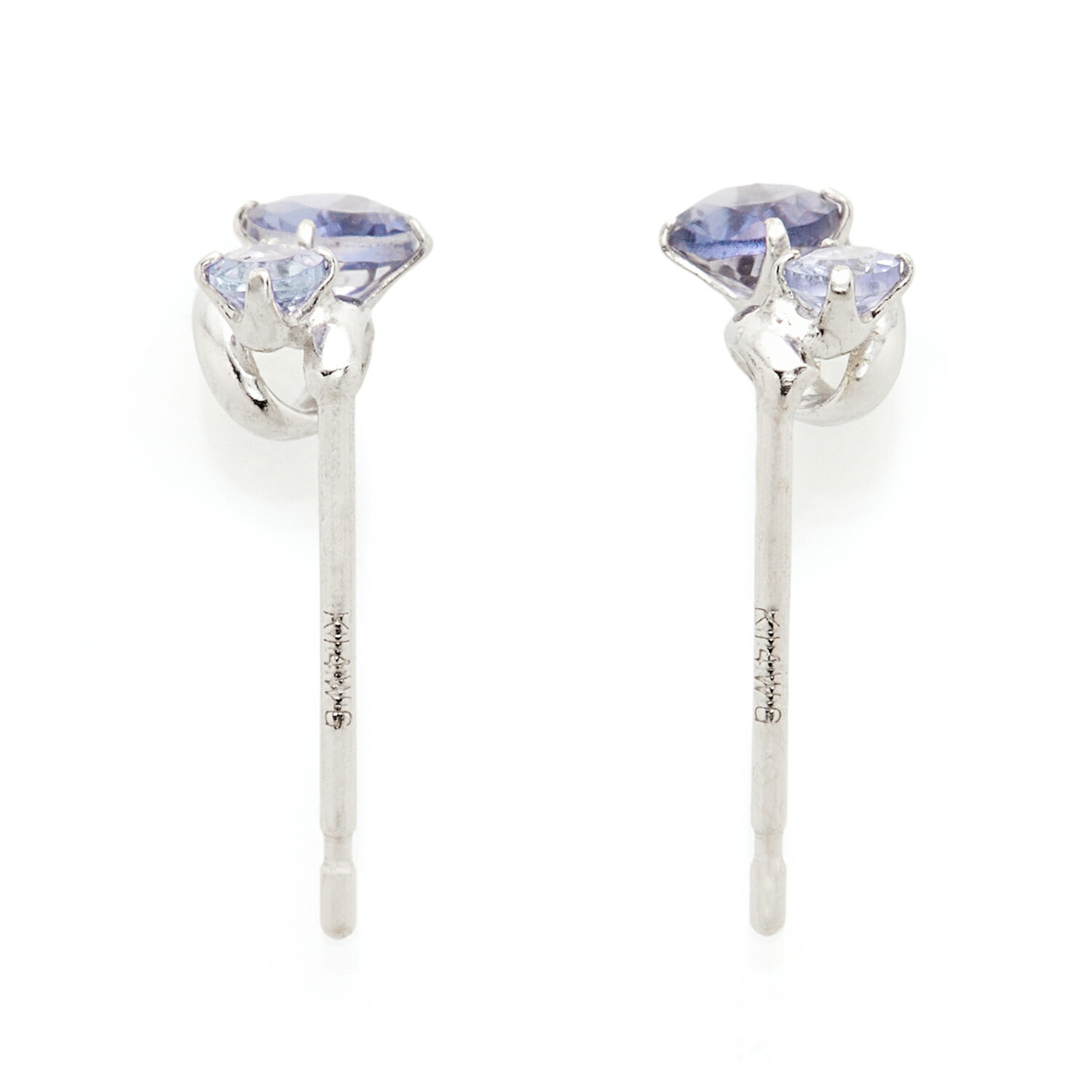 Kaya様専用◇大粒タンザナイト×ホワイトダイヤモンドピアス✧14kgfKaya