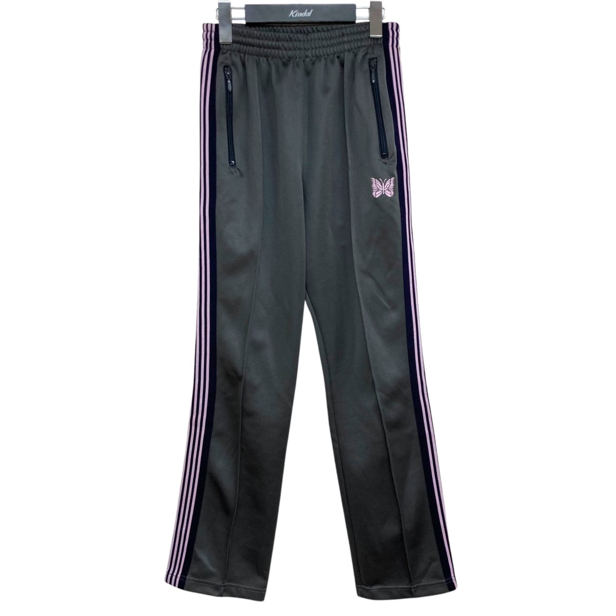 ニードルス（ステュディオス別注） ナロートラックパンツ BLACK 楽天