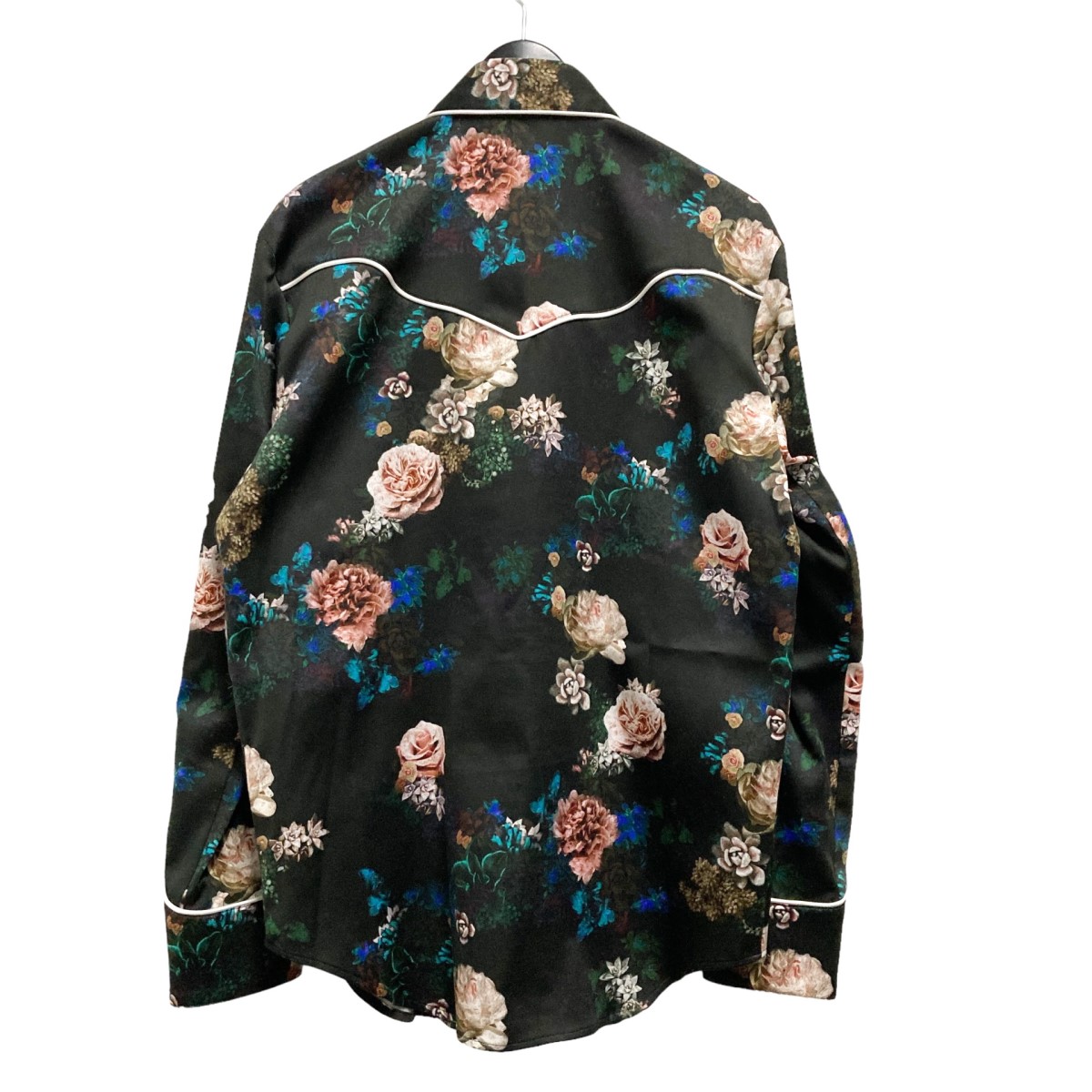 JOHN LAWRENCE SULLIVAN フラワープリントシャツ