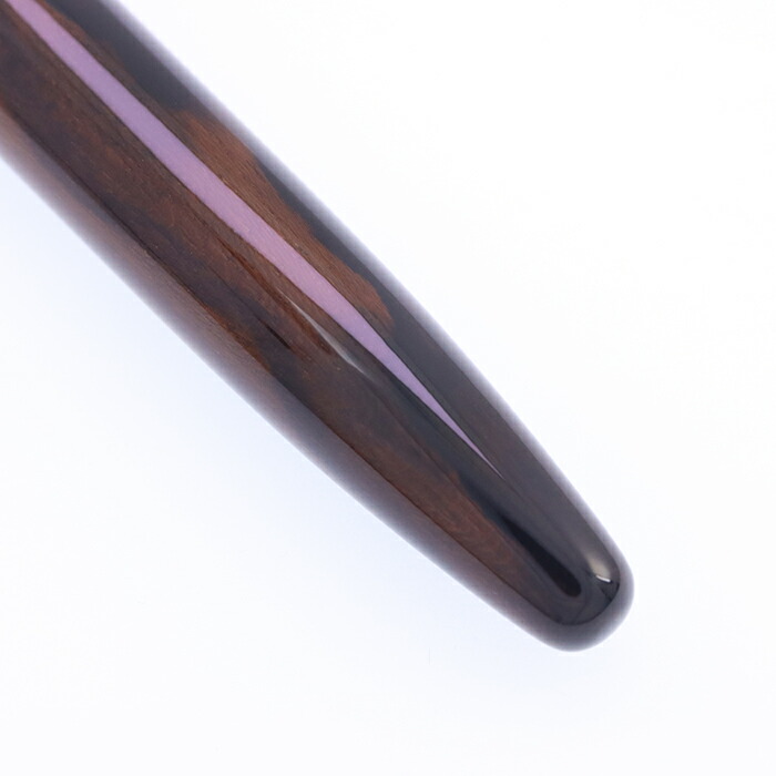 楽天市場】PLATINUM プラチナ 万年筆 出雲 黒柿 グロス仕上げ 太字