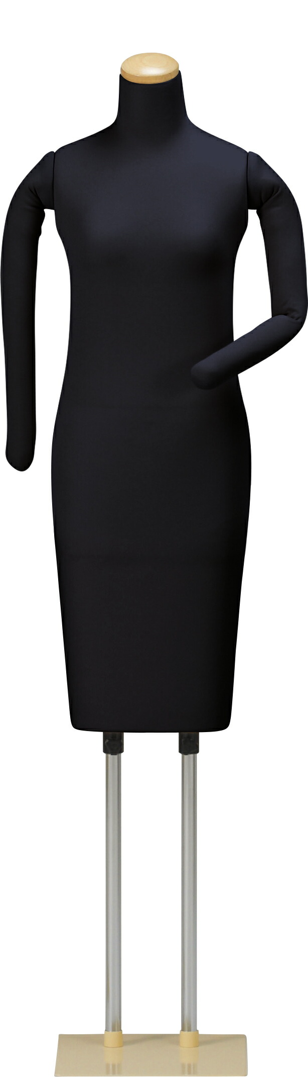 楽天市場】和装ボディ 胴長 スチール製台 木製クリアヘッド 着付け