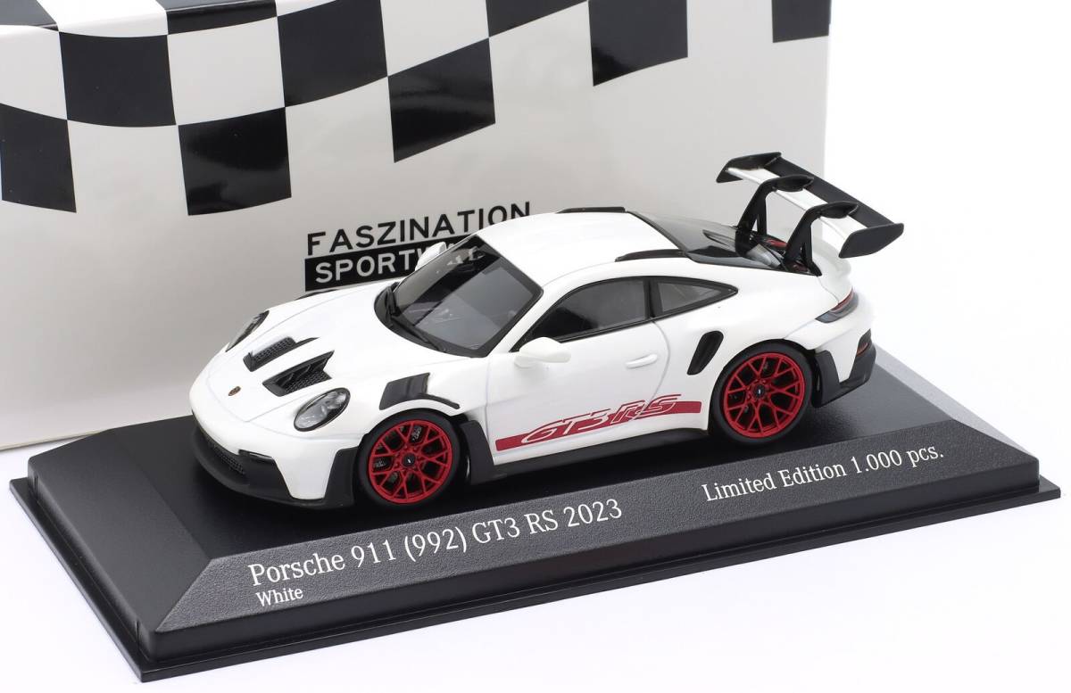 楽天市場】欧州限定 1/43 ポルシェ 911 GT3 RS (ホワイト) レッド