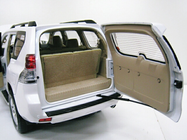 楽天市場】TOYOTA特注 1/18 トヨタ ランドクルーザー プラド (ホワイト