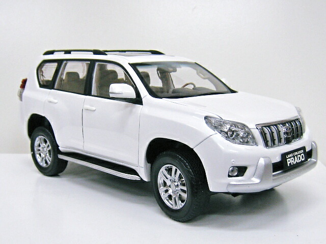 楽天市場】TOYOTA特注 1/18 トヨタ ランドクルーザー プラド (ホワイト