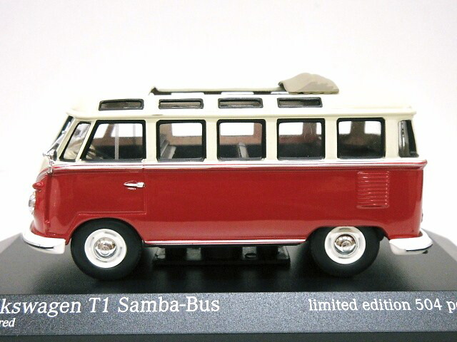 楽天市場】欧州限定 1/43 フォルクスワーゲン VW T1 サンバ バス