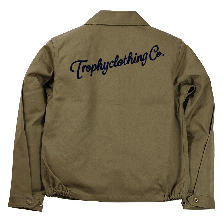 楽天市場】TROPHY CLOTHING [-Gas Worker Jacket- Beige size.36,38,40