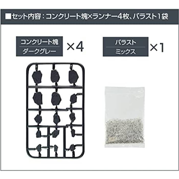 楽天市場】Nゲージ 1/144 DCMA04 瓦礫セットB 情景 風景 模型 ジオラマ