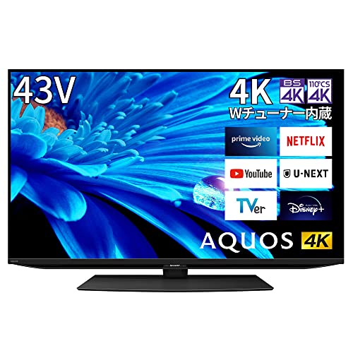 楽天市場】シャープ 43V型 4K 液晶 テレビ AQUOS 4T-C43EN2 N-Black