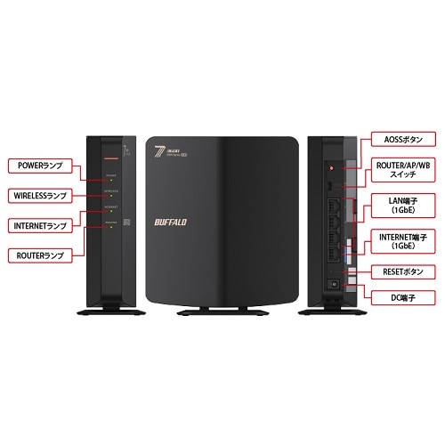 楽天市場】バッファロー（Buffalo） Wi-Fi 7(11be)対応デュアルバンド