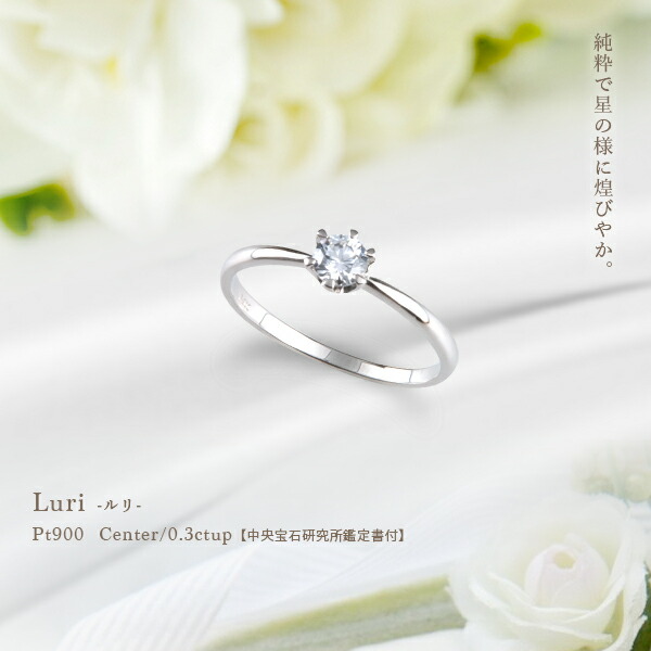 楽天市場】【中央宝石研究所 鑑定書 ソーティングダイヤモンド】pt950