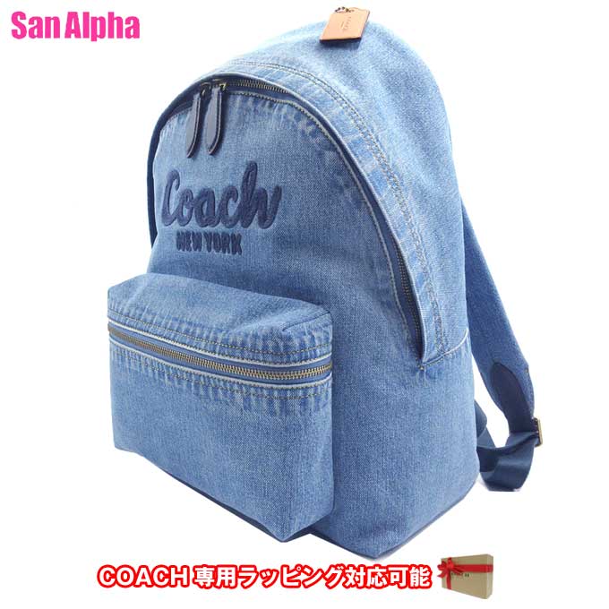 楽天市場】デニム バッグ（ブランドコーチ）（バックパック・リュック