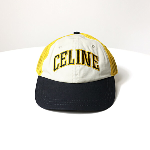 楽天市場】CELINE セリーヌ Mesh Baseball Cap ベースボールキャップ