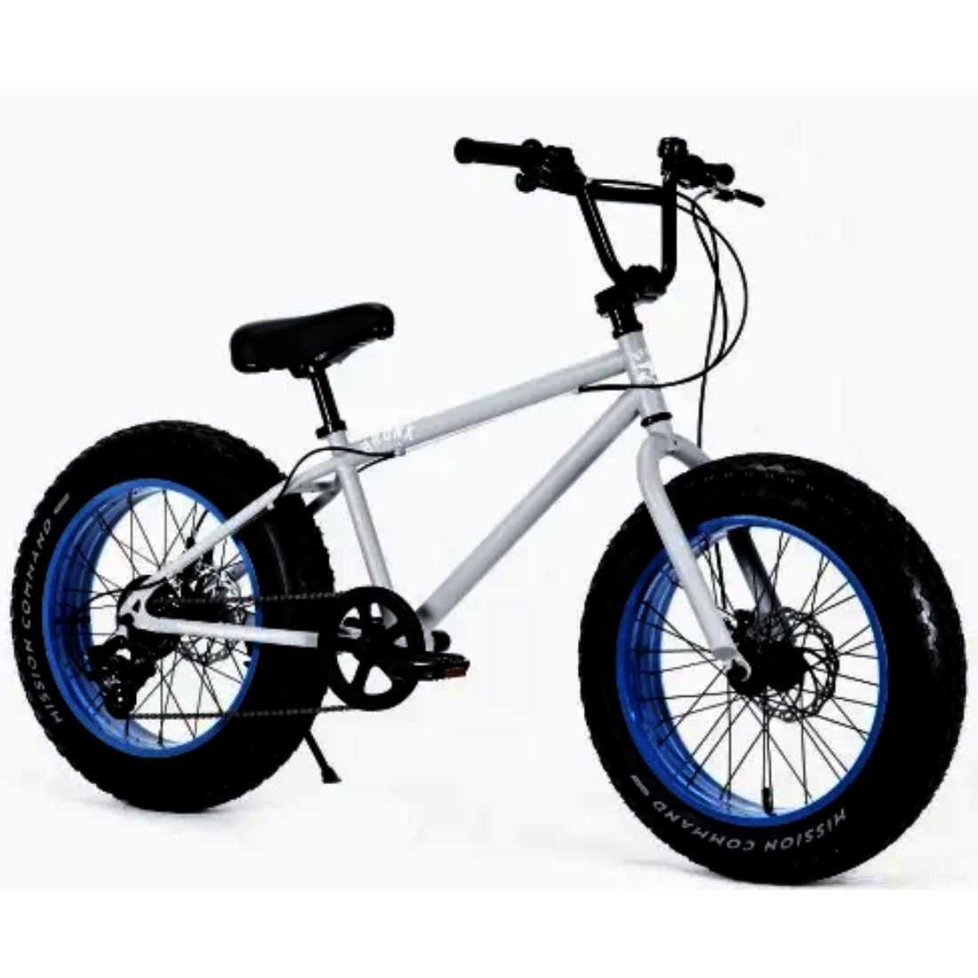 楽天市場】 自転車 通販 20BRONX-DD マットグレー×ブルーリム