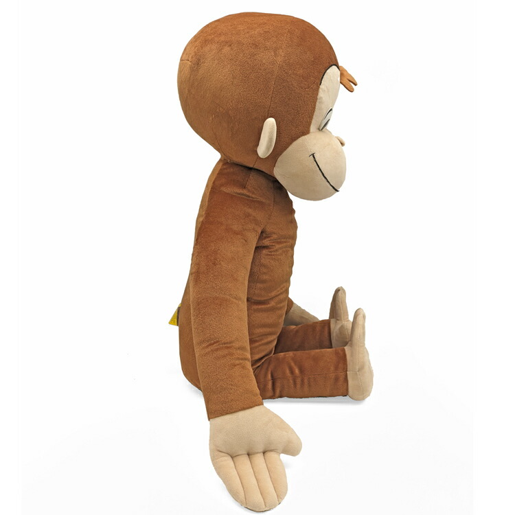 楽天市場】送料無料 おさるのジョージ ぬいぐるみ LL 730334