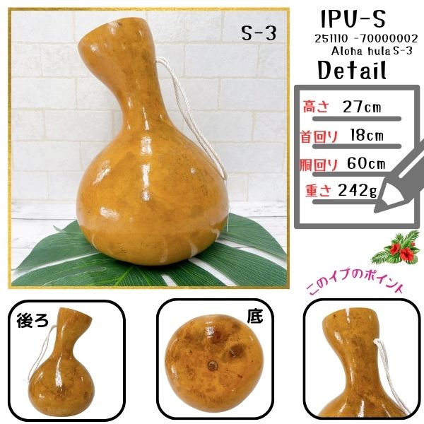 楽天市場】イプ Sサイズ フラ フラダンス 楽器 ハワイ ハワイアン