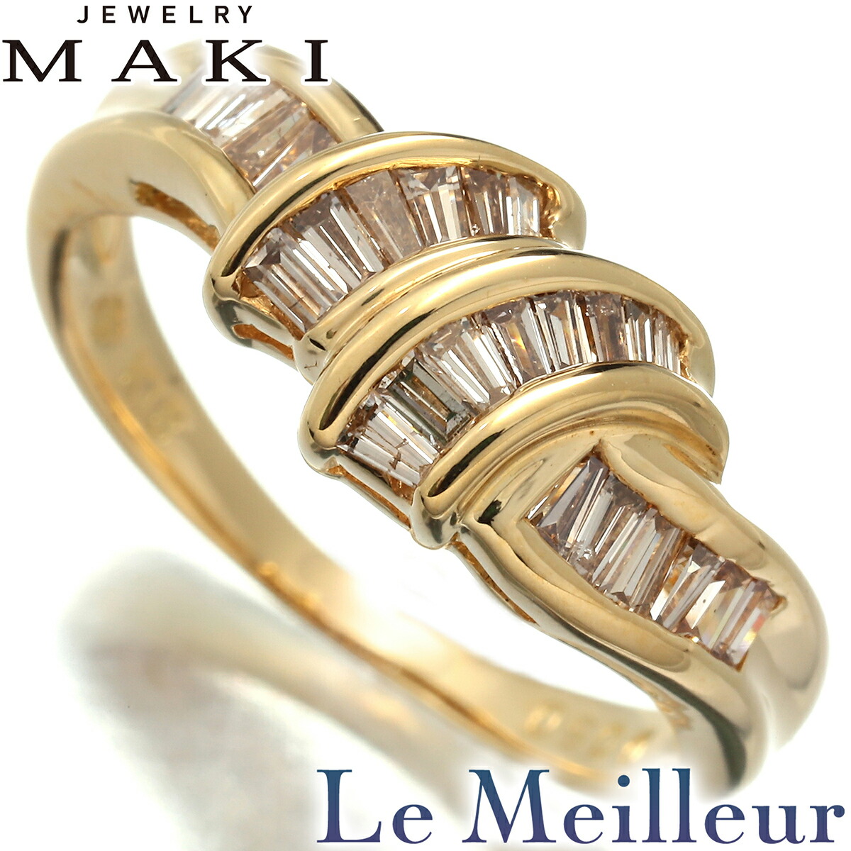 楽天市場】ジュエリーマキ Jewelry MAKI リング ダイヤモンド 0.5ct