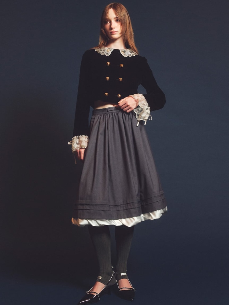 楽天市場】【SALE／40%OFF】[L.B CANDY STOCK]スカラップビジュー