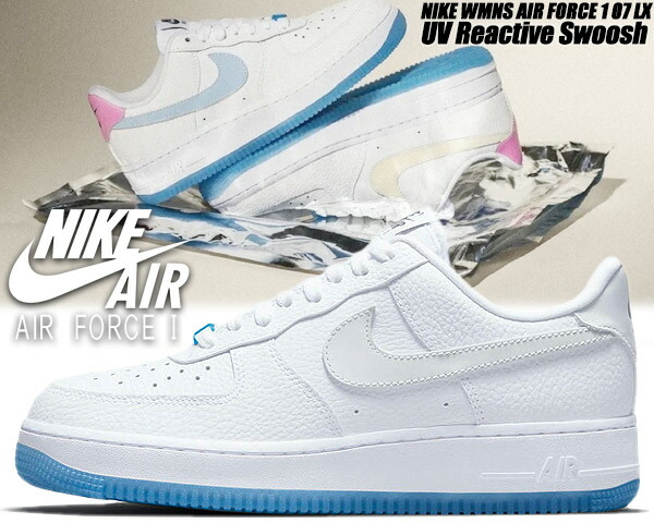 楽天市場】NIKE WMNS AIR FORCE 1 07 LX white/white-white da8301-101