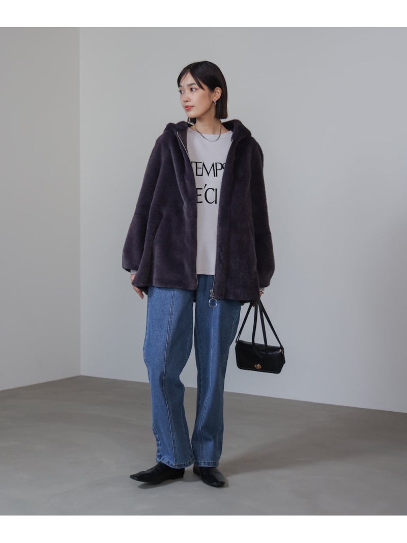 楽天市場】【SALE／25%OFF】フェイクファーコート Bou Jeloud バブ