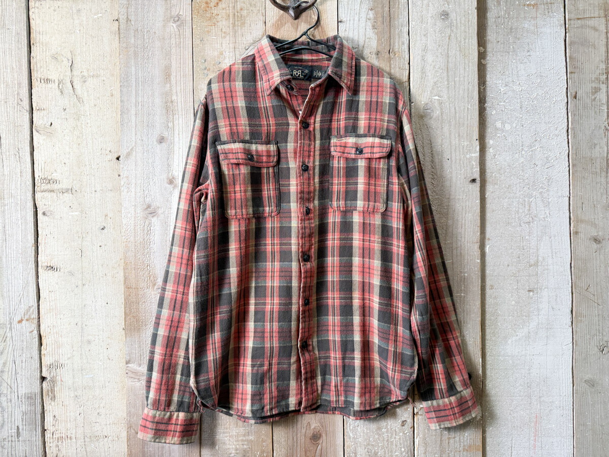 楽天市場】RRL(ダブルアールエル ラルフローレン)フランネル ワーク