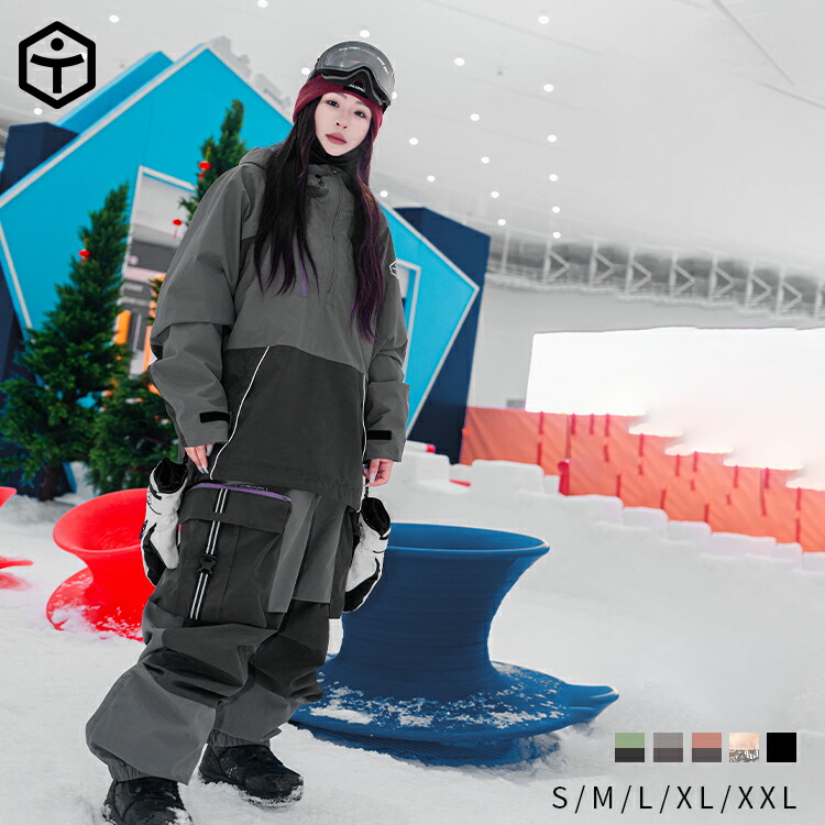 楽天市場】【TaoTech】 ハーフジップ ジャケット ワイドパンツ