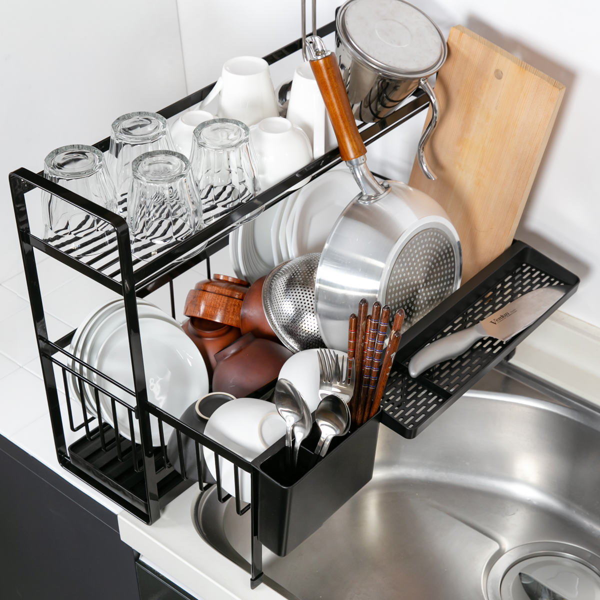 楽天市場】【レビュー特典付き】 山崎実業 tower 水切りラック