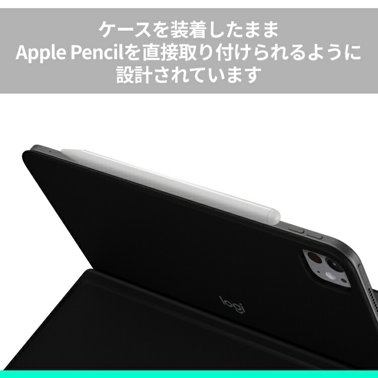 iPad Air第5世代用 Flip Folio キーボードケース グラファイト 11