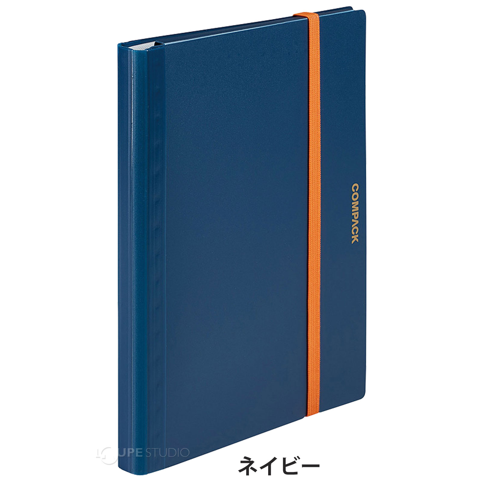 楽天市場】二つ折りクリアーファイルコンパック ファイル A4 ポケット