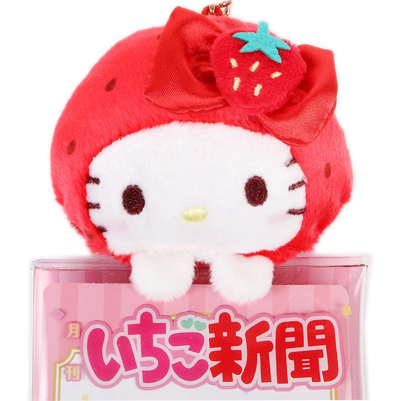 ハローキティ 赤ずきん ぬいぐるみ マスコット ケース付き ハロー