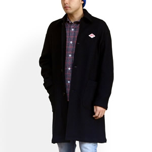 楽天市場】ダントン/DANTON ウールブークレロングコート ルーズ