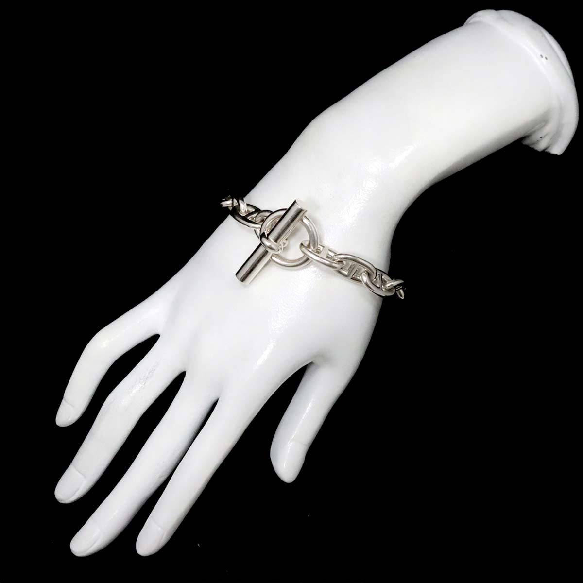 楽天市場】【新品仕上げ】 エルメス HERMES シェーヌダンクル MM