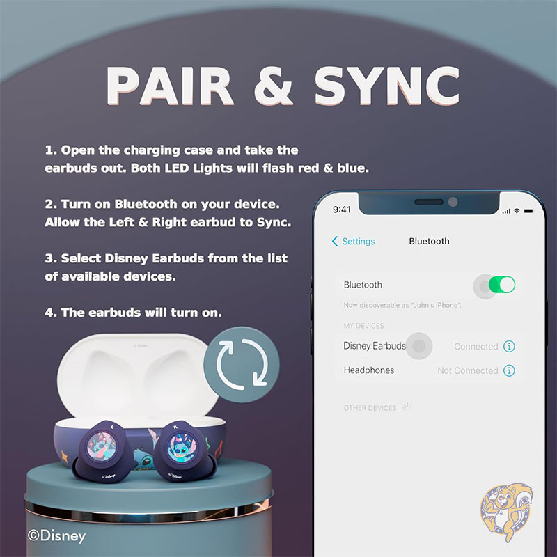 楽天市場】ディズニー リロ アンド スティッチ Bluetooth イヤホン