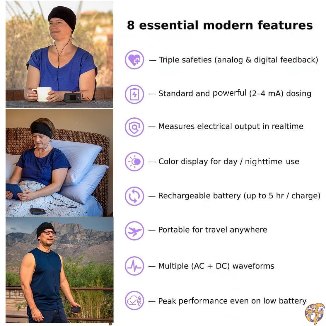 楽天市場】NeuroMyst Pro tDCSデバイスキット - デュアルDC + ACモード