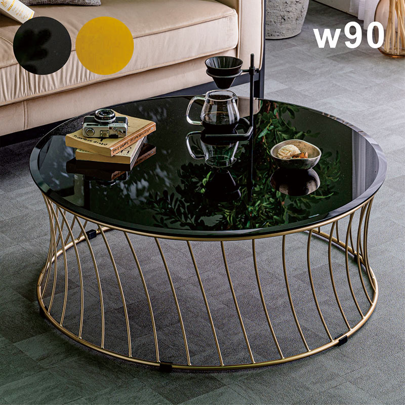 楽天市場】ローテーブル センターテーブル ガラステーブル リビング