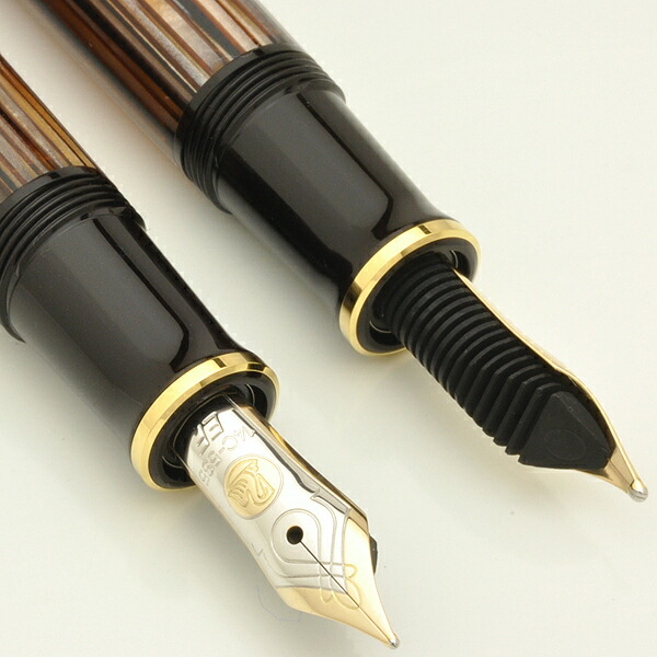 Pelikan400茶縞18K750万年筆字幅B吸入式 楽天市場】【1/20は最大