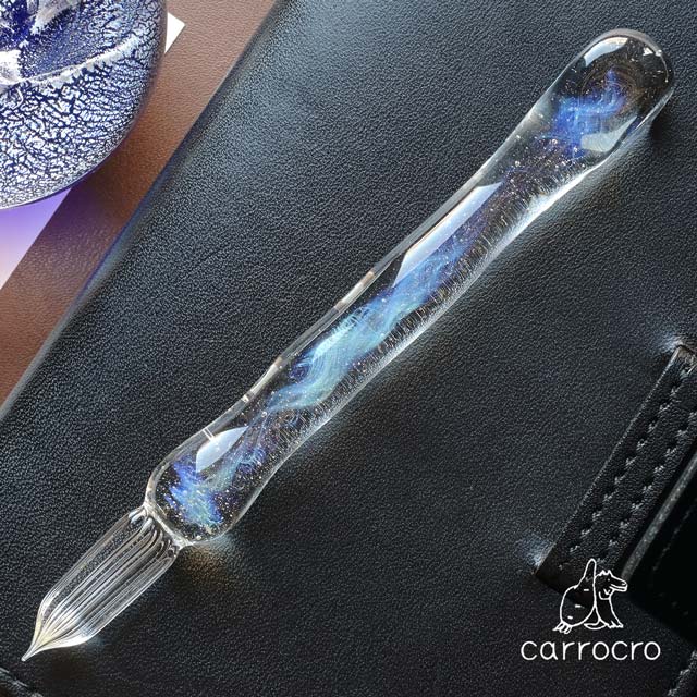 楽天市場】ガラスペン きゃろくろ 星空のガラスペン ハンドメイド 日本