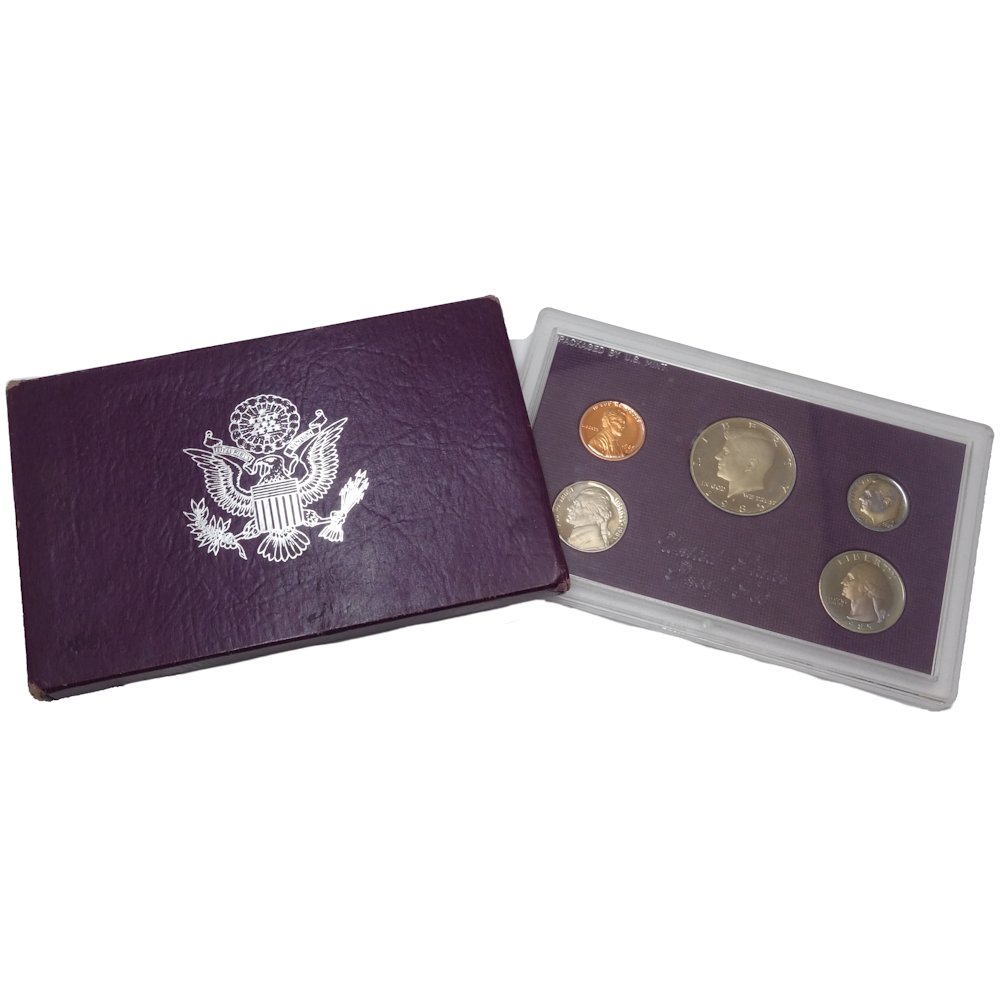 楽天市場】アメリカミントプルーフコイン 1985年 5枚セット 貨幣
