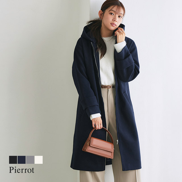 楽天市場】≪冬SALE！≫メルトンフード付きコート ☆ コート